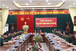 Trao quyết định nhân sự cán bộ
